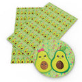 Avocado Couple Faux Leather Sheet