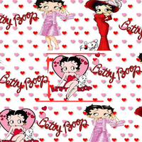 Betty Boop Faux Leather Sheet