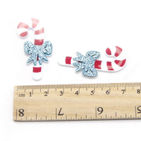 #8 Christmas Candy Cane Glitter Planar
