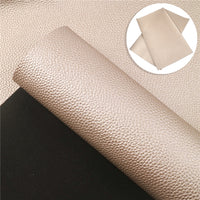 Solid Pearl Litchi Faux Leather Full Sheet