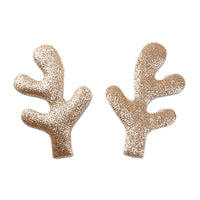 Reindeer Antler Glitter Embellishment Pairs
