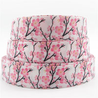 Floral Cherry Blossoms 7/8" Ribbon