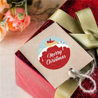 Merry Christmas Colours Stickers (500) #2
