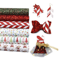 Christmas Designs #6 Faux Leather Full Sheet Pack of 6
