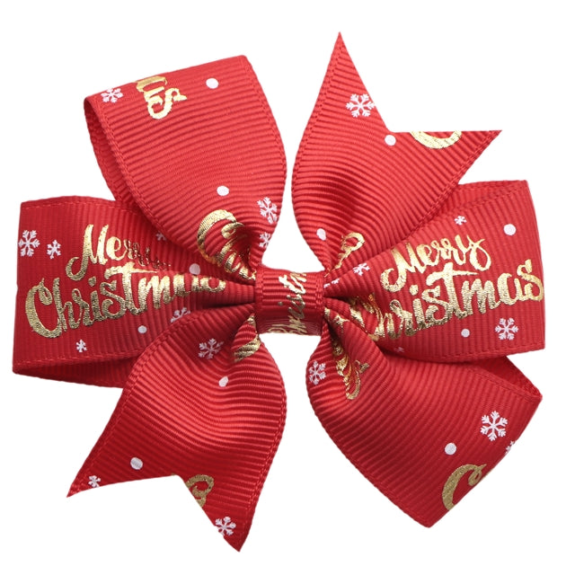 Christmas Pinwheel Bow 3