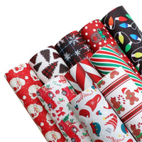 Christmas Design #8 A5 Sheet Faux Leather Pack of 10
