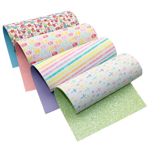 Easter Double Sided Sheet Pack Faux Leather Sheet (4) #1