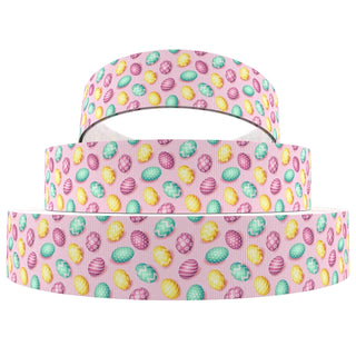 Easter Little Eggs on Pink 7/8