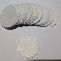 Felt Circles 3.5cm White Pack (200)