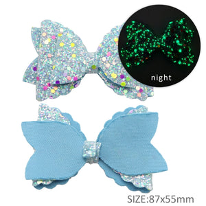 Glow In The Dark Premade Bow