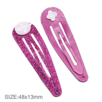 Glitter Snap Clip Pack of 10