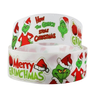 Christmas Merry Grinchmas 1" Ribbon