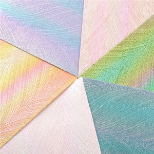 Iridescent Pearl A5 Sheet Faux Leather Pack of 6