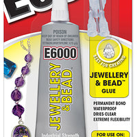 E6000 Jewellery & Bead + Nozzle Tips 40.2g Tube