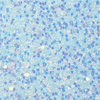 Light Blue Chunky Sequin Glitter with Blue Pearl Smooth Double Sided Sheet