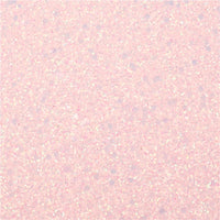Light Pink Fine Glitter with Light Pink Chunky Glitter Double Sided Sheet
