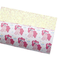My Little Pony with Glitter Double Sided Faux Leather Sheet