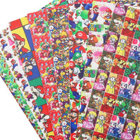 Mario Mixed Faux Leather Full Sheet Pack of 9