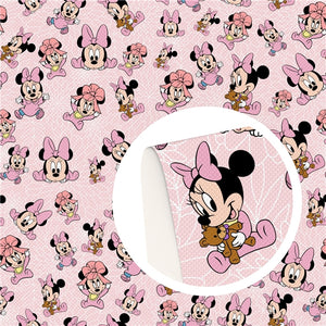 Minnie Baby Faux Leather Sheet