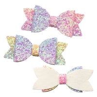 Ombre Glitter Bow Pack (10)