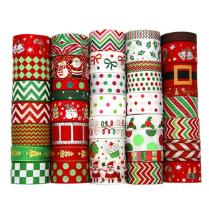 Christmas Mixed Pack Ribbon x 10 yards