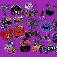 Halloween Resin & Planars Assorted Packs