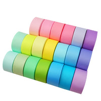 Pastel Grosgrain 7/8" Ribbon Set
