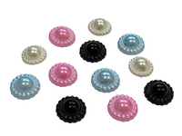 Pearl Resin Flat Back - Pack of 25
