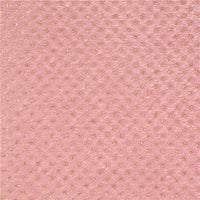 Pearl Pink with Pink Faux Fur Gold Spot Double Sided Sheet
