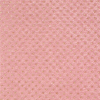 Pearl Pink with Pink Faux Fur Gold Spot Double Sided Sheet