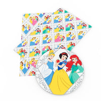 Princesses in Diamonds Faux Leather Sheet