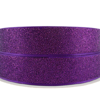 Glitter Purple 7/8" Ribbon