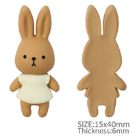 Chocolate Bunny with Top Resin Embellishment