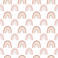 Rainbow Pinks Faux Leather Sheet