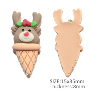 Reindeer Ice Cream Resin