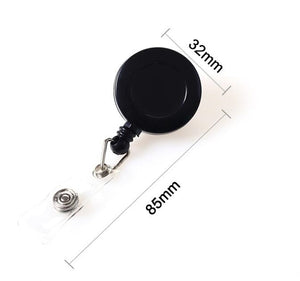 Retractable Clear Keyring