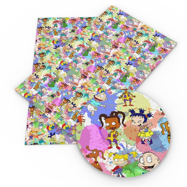 Rugrats Faux Leather Sheet