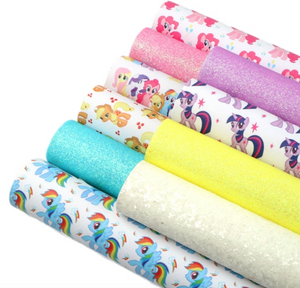 My Little Pony Faux Leather Full Sheet Pack of 10