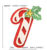 Christmas Felt Glitter Embellishments
