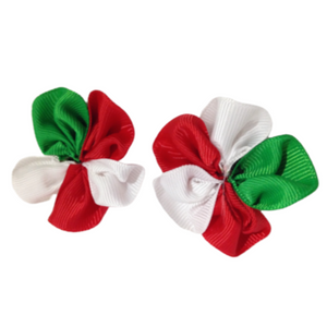 Christmas Ribbon Flower (10)