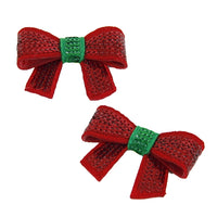 Christmas Sequin Bow with Tails
