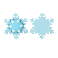 Snowflake Blue Resin