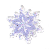 Snowflake Transparent Glitter