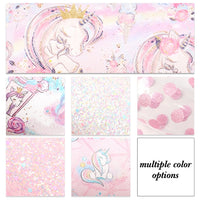 Unicorn Pink Faux Leather Full Sheet Pack of 6
