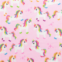 Unicorn Pink with Peach Pink Gold Chunky Glitter Double Sided Sheet