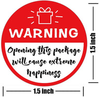 Warning- Opening this package... (500)
